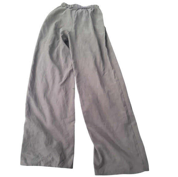 Princess Polly wide leg olive casual soft Pants elastic waist 2 nwt - Picture 1 of 5